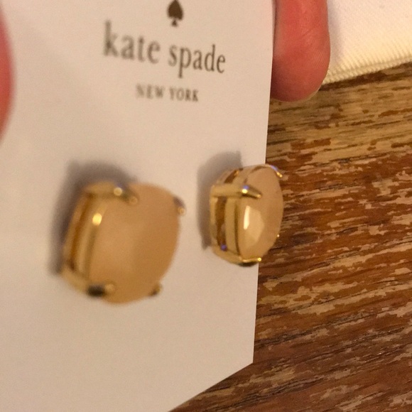 Kate Spade Earrings Light Pink with Bag - Picture 4 of 4